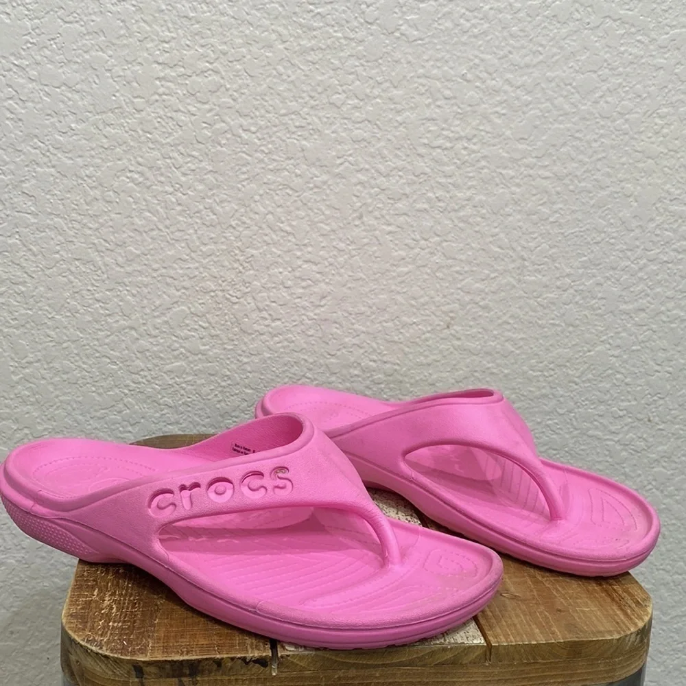 Crocs Baya ll Men’s Flip Sandals Pink Size 11